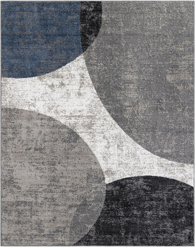 Copenhagen Edge Collection Area Rug -  Amager Rectangle Multi  lifestyle 2