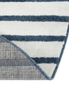 Copenhagen Edge Collection Area Rug -  Vesterbro Round Blue  lifestyle 165