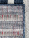Copenhagen Edge Collection Area Rug -  Vesterbro Rectangle Blue  lifestyle 47