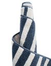 Copenhagen Edge Collection Area Rug -  Vesterbro Rectangle Blue  lifestyle 53