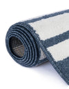 Copenhagen Edge Collection Area Rug -  Vesterbro Rectangle Blue  lifestyle 56