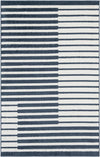 Copenhagen Edge Collection Area Rug -  Vesterbro Rectangle Blue  lifestyle 2