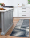 Copenhagen Edge Collection Area Rug -  Vesterbro Runner Blue  lifestyle 73