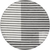 Copenhagen Edge Collection Area Rug -  Vesterbro Round Gray  lifestyle 64