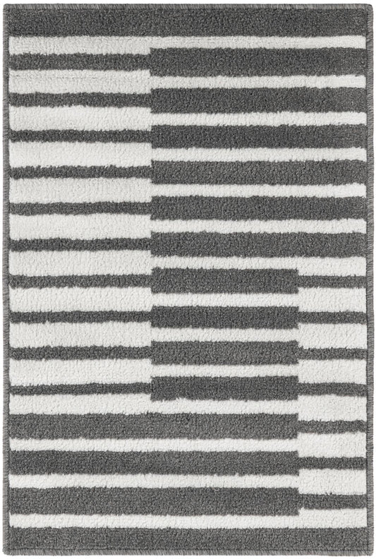 Copenhagen Edge Collection Area Rug -  Vesterbro Rectangle Gray Main