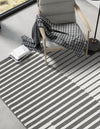 Copenhagen Edge Collection Area Rug -  Vesterbro Rectangle Gray  lifestyle 13