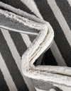 Copenhagen Edge Collection Area Rug -  Vesterbro Rectangle Gray  lifestyle 43