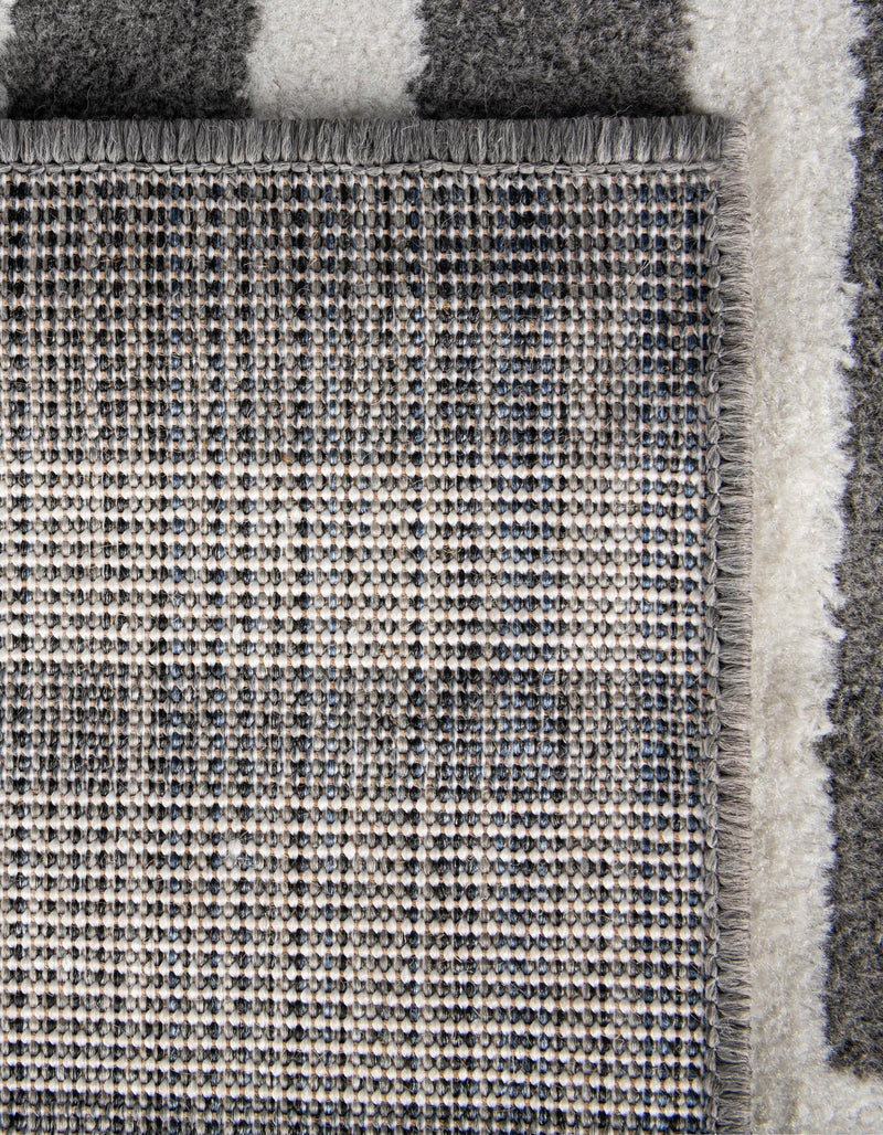 Copenhagen Edge Collection Area Rug -  Vesterbro Rectangle Gray  lifestyle 46