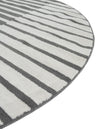 Copenhagen Edge Collection Area Rug -  Vesterbro Round Gray  lifestyle 148