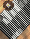 Copenhagen Edge Collection Area Rug -  Vesterbro Rectangle Black  lifestyle 33