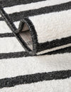 Copenhagen Edge Collection Area Rug -  Vesterbro Rectangle Black  lifestyle 39