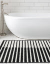 Copenhagen Edge Collection Area Rug -  Vesterbro Runner Black  lifestyle 91