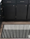 Copenhagen Edge Collection Area Rug -  Vesterbro Runner Black  lifestyle 125