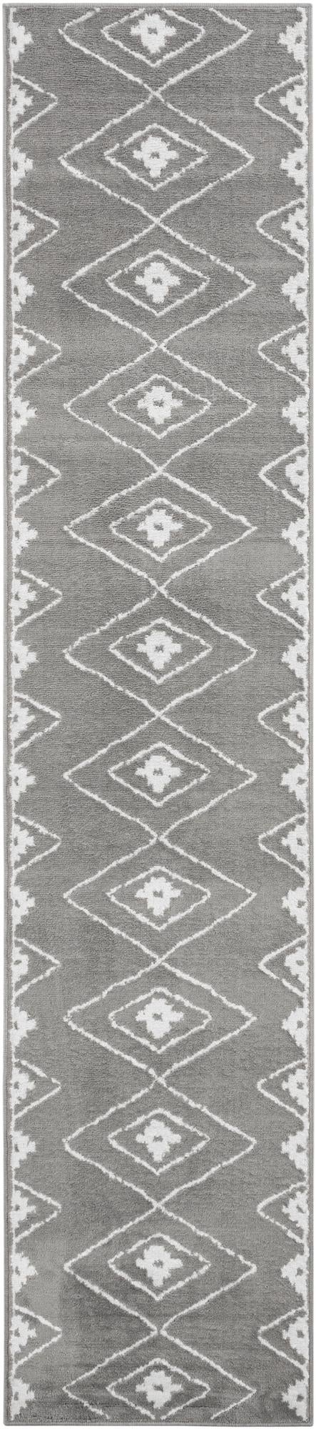Copenhagen Edge Collection Area Rug -  Frederiksberg Runner Gray  lifestyle 45