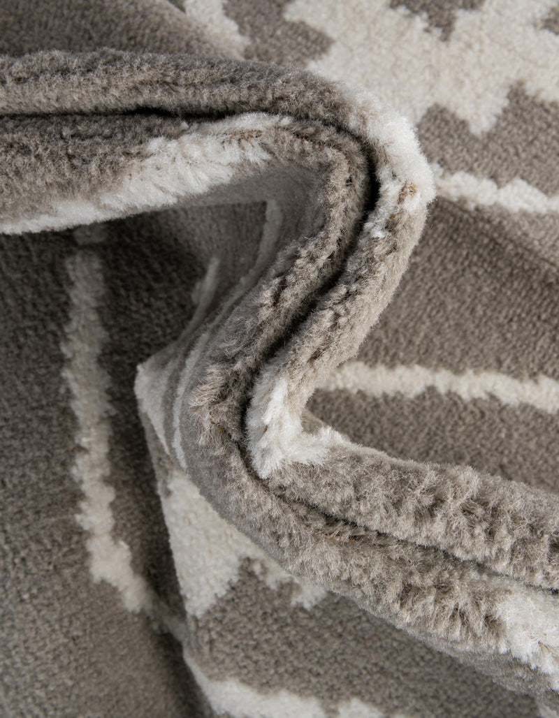 Copenhagen Edge Collection Area Rug -  Frederiksberg Rectangle Gray  lifestyle 28