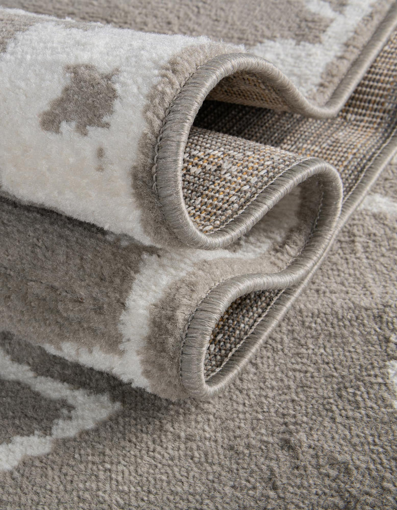 Copenhagen Edge Collection Area Rug -  Frederiksberg Rectangle Gray  lifestyle 38