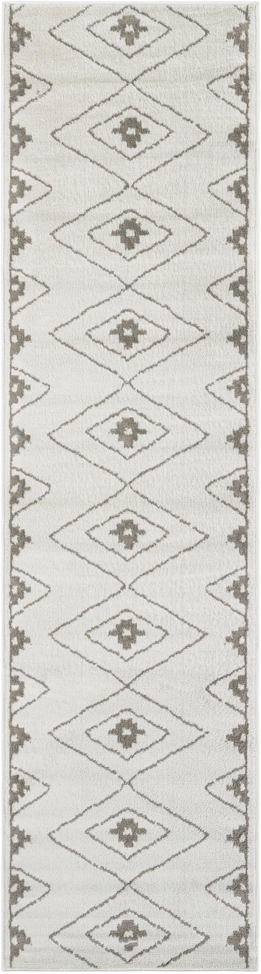Copenhagen Edge Collection Area Rug -  Frederiksberg Runner Ivory  lifestyle 57