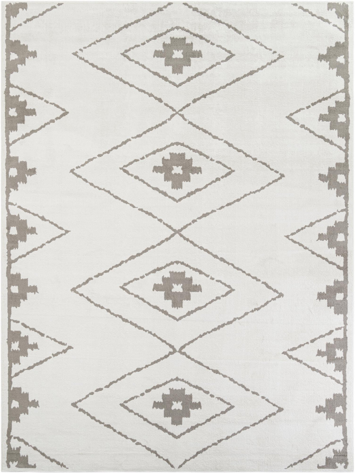 Copenhagen Edge Collection Area Rug -  Frederiksberg Rectangle Ivory  lifestyle 2