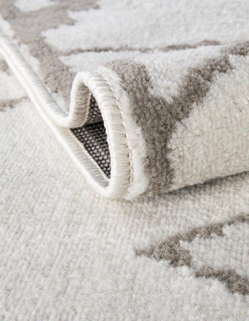 Copenhagen Edge Collection Area Rug -  Frederiksberg Rectangle Ivory  lifestyle 25