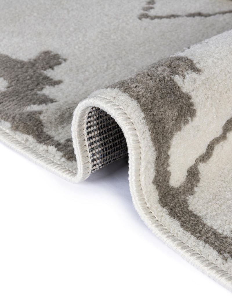 Copenhagen Edge Collection Area Rug -  Frederiksberg Rectangle Ivory  lifestyle 33