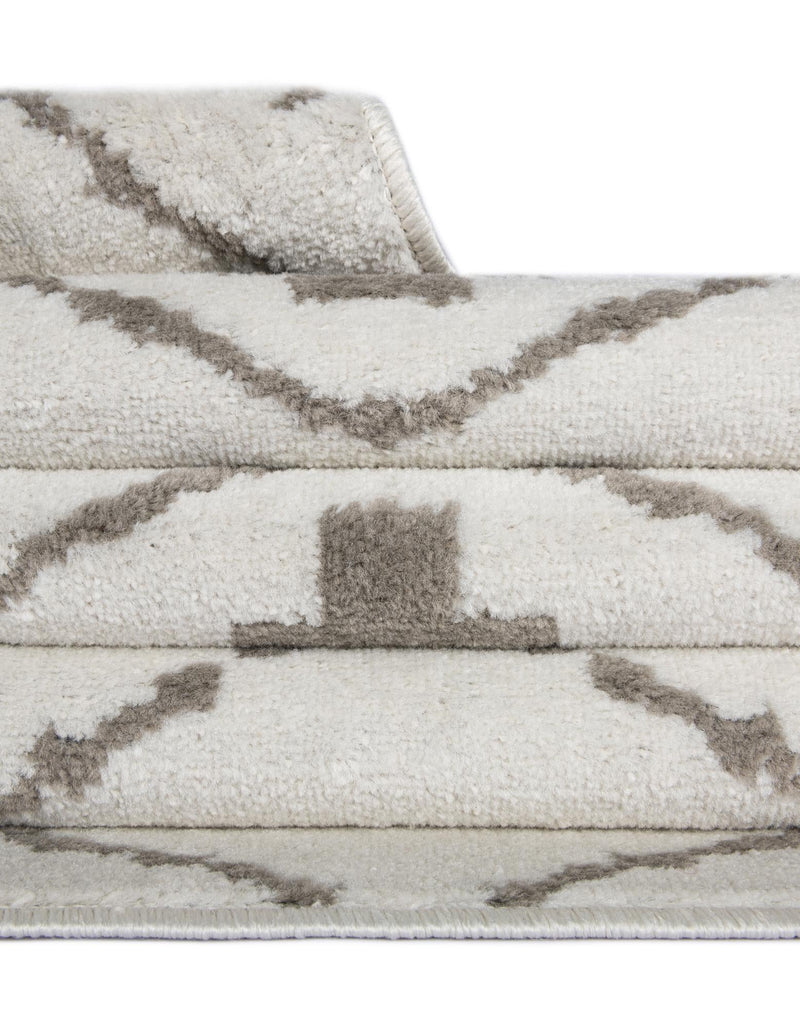 Copenhagen Edge Collection Area Rug -  Frederiksberg Rectangle Ivory  lifestyle 41