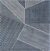 Copenhagen Edge Collection Area Rug -  Osterbro Square Blue  lifestyle 45