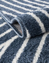 Copenhagen Edge Collection Area Rug -  Osterbro Rectangle Blue  lifestyle 25