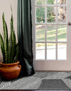 Copenhagen Edge Collection Area Rug -  Osterbro Runner Black  lifestyle 113