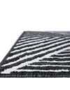 Copenhagen Edge Collection Area Rug -  Osterbro Runner Black  lifestyle 191