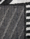 Copenhagen Edge Collection Area Rug -  Osterbro Runner Black  lifestyle 199