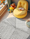Copenhagen Edge Collection Area Rug -  Osterbro Round Ivory  lifestyle 88