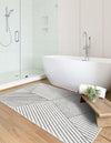 Copenhagen Edge Collection Area Rug -  Osterbro Rectangle Ivory  lifestyle 18