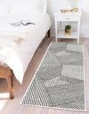 Copenhagen Edge Collection Area Rug -  Osterbro Runner Ivory  lifestyle 53
