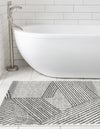Copenhagen Edge Collection Area Rug -  Osterbro Runner Ivory  lifestyle 89