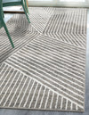 Copenhagen Edge Collection Area Rug -  Osterbro Rectangle Gray  lifestyle 10