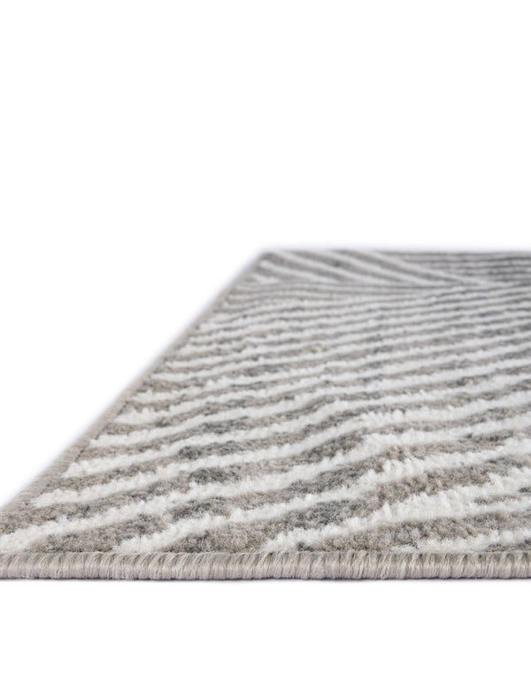 Copenhagen Edge Collection Area Rug -  Osterbro Runner Gray  lifestyle 192