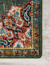 Brighton Terrace Collection Area Rug - Hove (Green) Rectangle Green  lifestyle 5