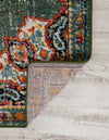 Brighton Terrace Collection Area Rug - Hove (Green) Rectangle Green  lifestyle 6