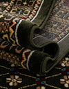 Samarkand Elegance Collection Area Rug -  Ishratkhana Rectangle Dark Green  lifestyle 80