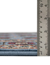 Samarkand Elegance Collection Area Rug -  Margilan (Blue) Rectangle Blue  lifestyle 12