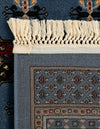 Samarkand Elegance Collection Area Rug -  Margilan (Blue) Rectangle Blue  lifestyle 16