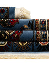 Samarkand Elegance Collection Area Rug -  Margilan (Blue) Rectangle Blue  lifestyle 21