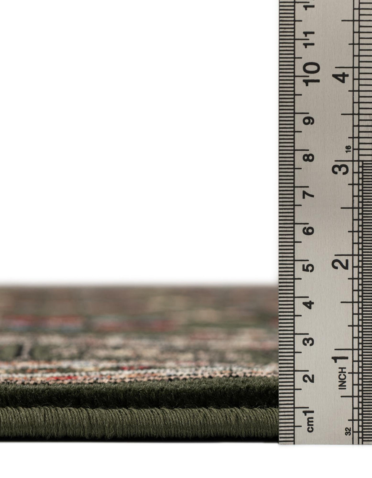 Samarkand Elegance Collection Area Rug -  Margilan (Dark Green) Rectangle Dark Green  lifestyle 12