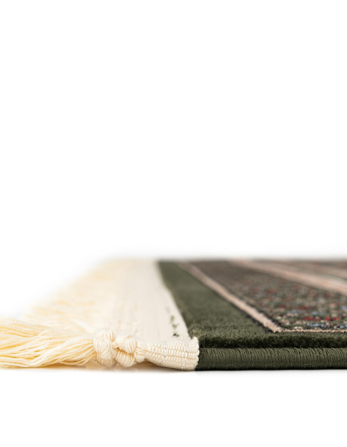 Samarkand Elegance Collection Area Rug -  Margilan (Dark Green) Rectangle Dark Green  lifestyle 14