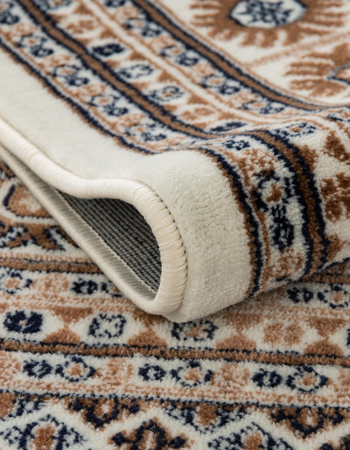Samarkand Elegance Collection Area Rug -  Margilan (Ivory) Rectangle Ivory  lifestyle 12