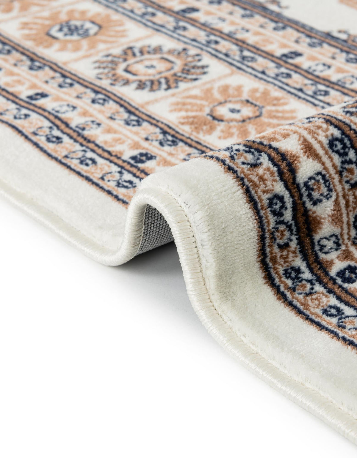 Samarkand Elegance Collection Area Rug -  Margilan (Ivory) Rectangle Ivory  lifestyle 16