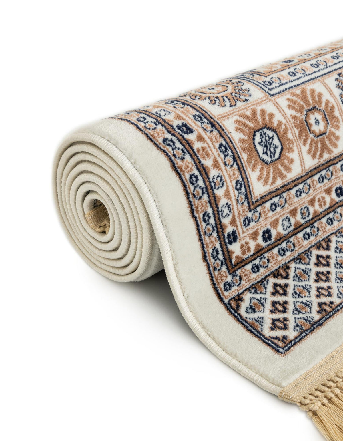Samarkand Elegance Collection Area Rug -  Margilan (Ivory) Rectangle Ivory  lifestyle 18
