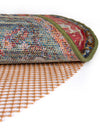 Patio Paver Rug Pad Collection Area Rug - Terracotta Oval Brown  lifestyle 46