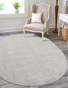 Berkshire Estate Collection Area Rug - Windsor (Grey Manor) Oval Grey Manor  lifestyle 23