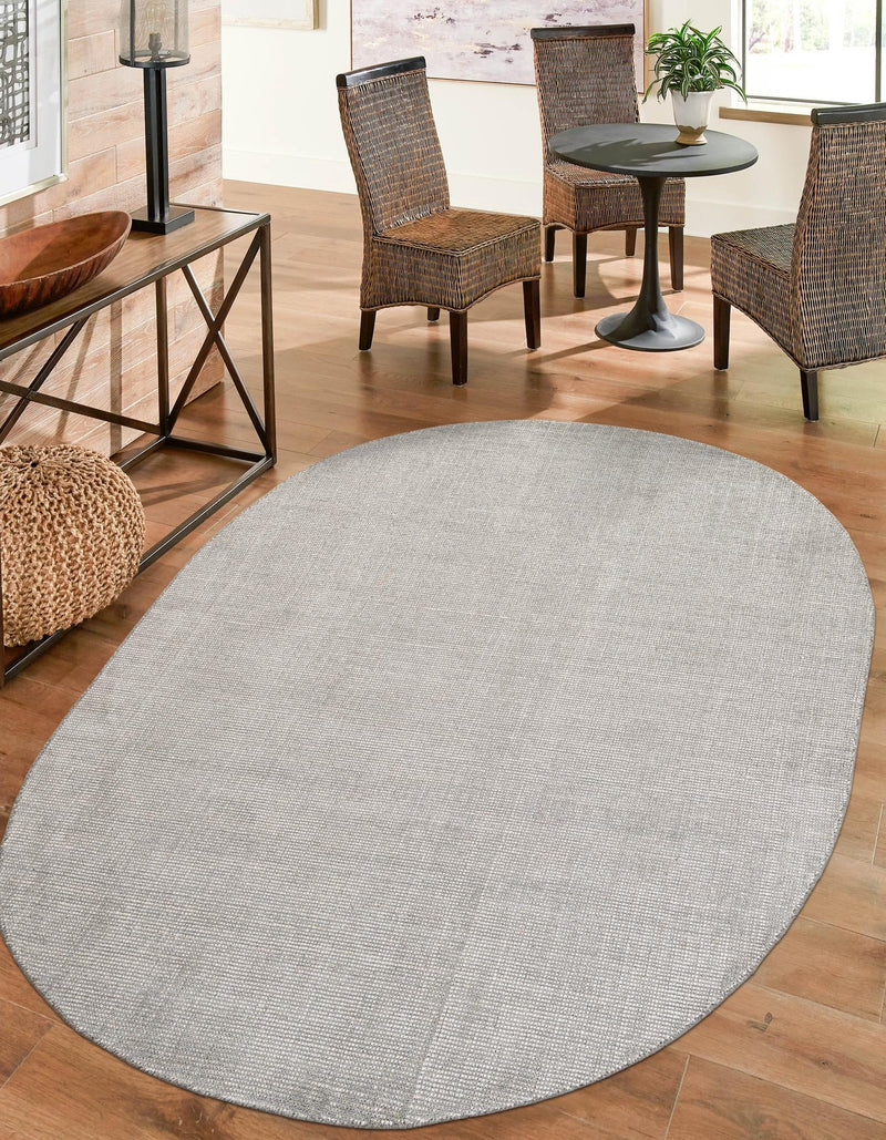 Berkshire Estate Collection Area Rug - Windsor (Grey Manor) Oval Grey Manor  lifestyle 35